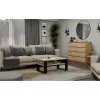 top e shop STOLIK KAWOWY ŁAWA MODERN 2P schlank Dąb Artisan schwarze Lamellen