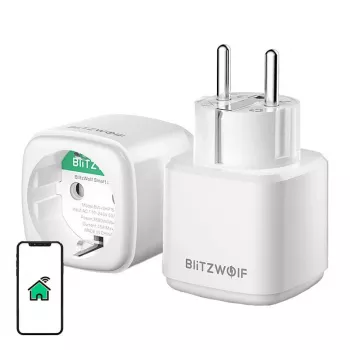 Intelligente Steckdose BlitzWolf BW-SHP15 ZigBee 3680W — Unterputz-WLAN-/ZigBee-kompatible Steckdose