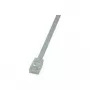 LogiLink CF2071U RJ45 Netzwerkkabel, Patchkabel CAT 6 U/UTP 5,00 m weiß hochflexibel 1 St.