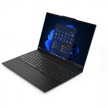 Lenovo ThinkPad E16 Gen 3 (AMD) AMD Ryzen™ 5 220 Laptop 40,6 cm (16 Zoll) WUXGA 32 GB DDR5-SDRAM 1 TB SSD Wi-Fi 6E (802.11ax) Windows 11 Pro Deutsch Schwarz