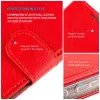 FIXED Leder-Buchetui für Samsung Galaxy A36 5G – rot, Front- und Rückseitenschutz, präzise Aussparungen