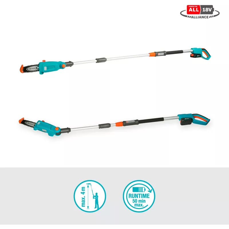 Gardena TCS 20 / 18V P4A 5 cm Lithium-Ion Schwarz Blau Orange