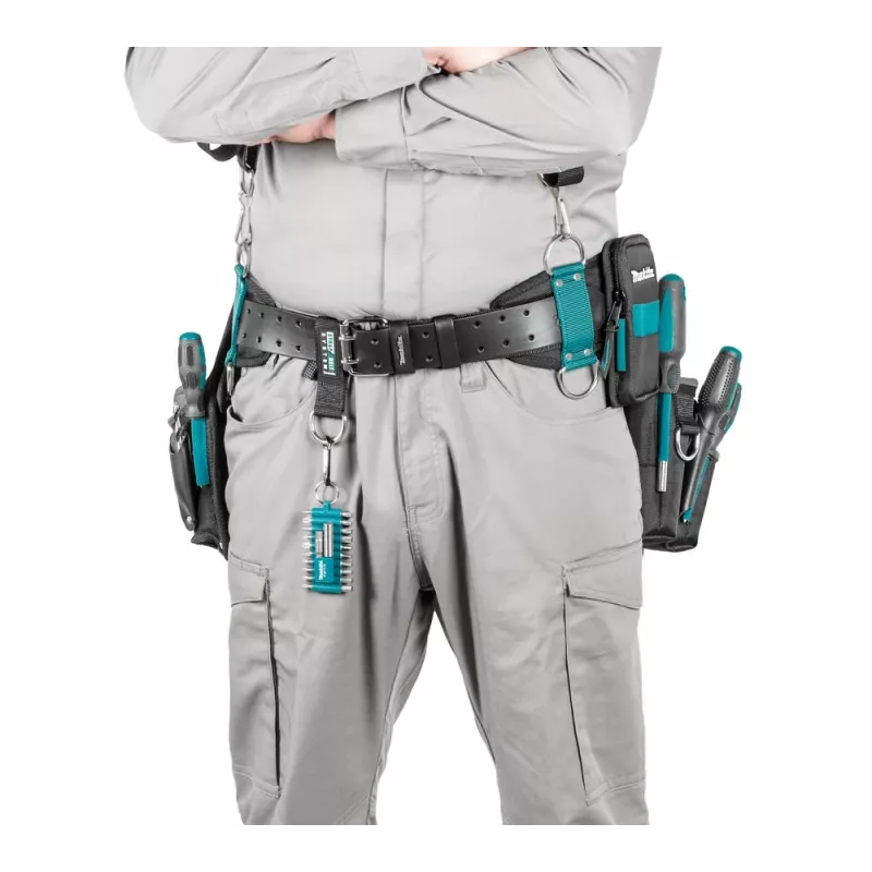 Makita E-15235 Heavy-Duty-Werkzeuggürtel-Set mit Tragetaschen