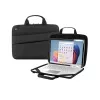 Mobilis THE ONE - Notebook-Tasche - Clamshell, 20 % recycelt - Langlebig - 12,5 - 35,60 cm (14) - Schwarz (003067)