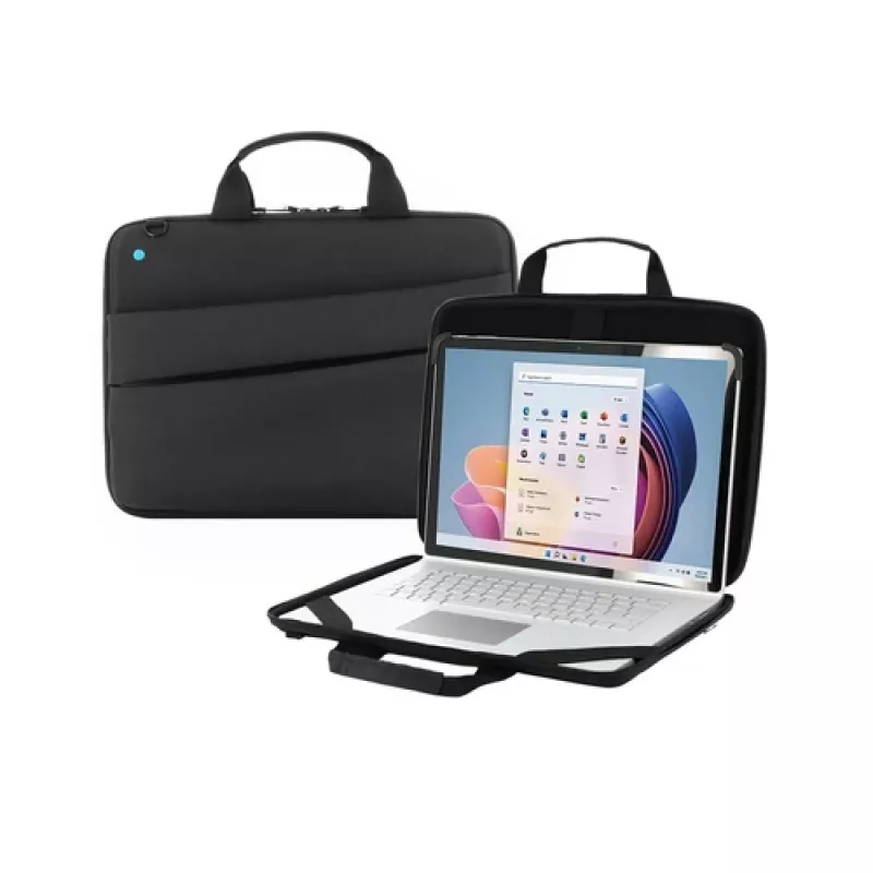Mobilis THE ONE - Notebook-Tasche - Clamshell, 20 % recycelt - Langlebig - 12,5 - 35,60 cm (14) - Schwarz (003067)