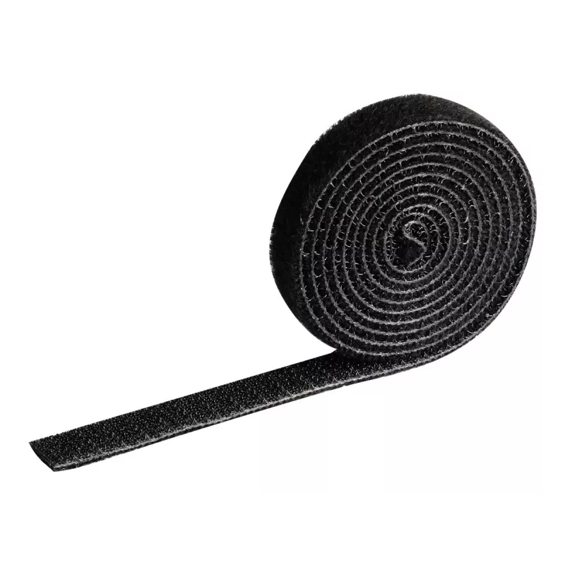 Kabelbinder Durable Cavoline Grip 10 Klettverschluss Schwarz