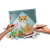 Malerset Ravensburger CreArt Do it together — Katzenmodell, gemeinsames Malset