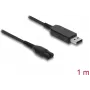 DELOCK USB-Ladekabel für Elektrorasierer 4,3 V kompatibel mit Philips OneBlade 360 Face + Body