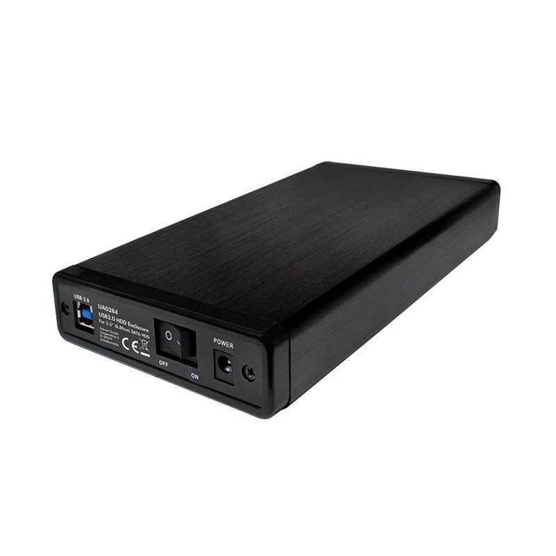 HDD-Gehäuse LogiLink UA0284 Schwarz 3,5 Zoll