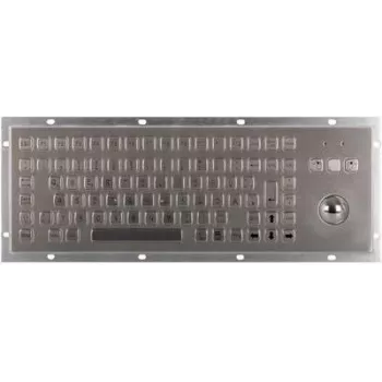 Industrielle PC-Tastatur Joy-IT IPC-Tastatur-02 USB-Anschluss, kabelgebundene USB-Industrietastatur
