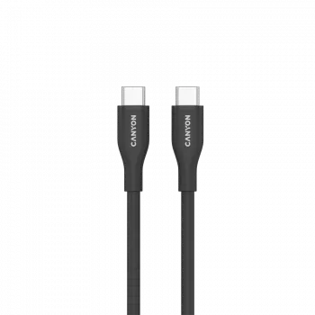 CANYON Kabel CC60SC10 C-C 60W 1m Silikon Schwarz