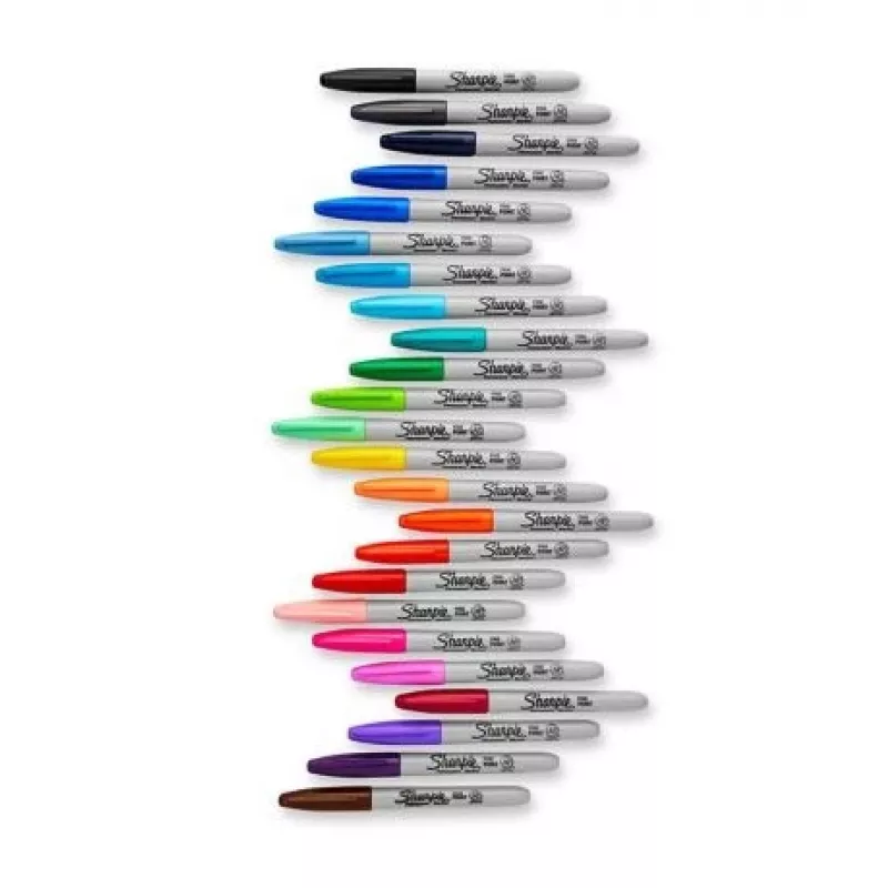 Sharpie Feinmarker 18 Stück Feinspitze Mehrfarbig