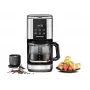 Filterkaffeemaschine Rommelsbacher FKM1000, 1,5 L Wassertank, 12 Tassen, Edelstahl/Schwarz