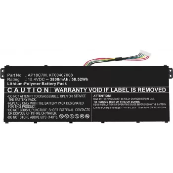 Battery CoreParts MBXAC-BA0125 Acer Swift 5 TravelMate Spin P4