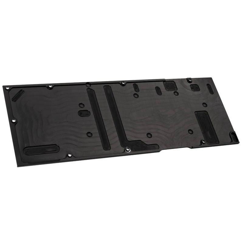 Backplate Watercool 16070 — Aluminium-Computer-Kühlsystemteil, schwarz, 1 Stk.