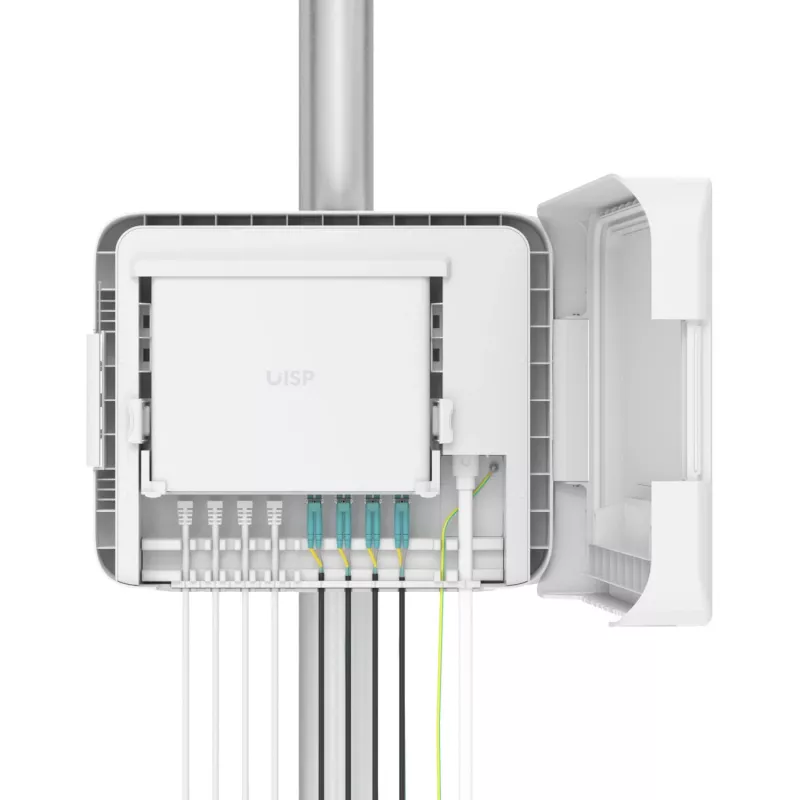 Gehäuse Ubiquiti UISP Box Plus Polycarbonat Weiß 380x293x76,4 mm