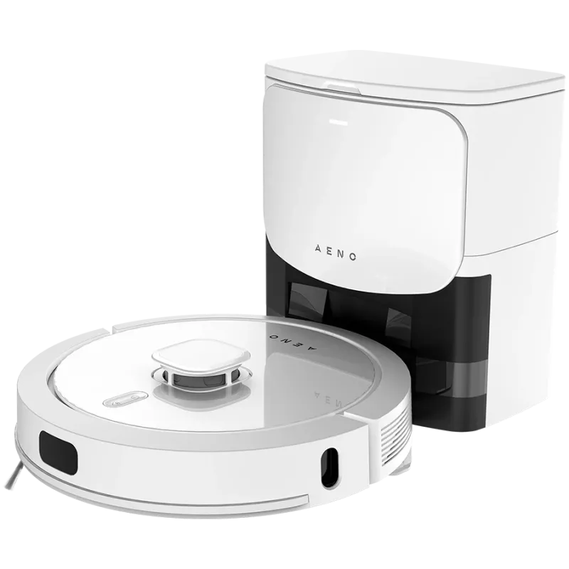 AENO Saugroboter RC4S: Nass- und Trockenreinigung, smarte Steuerung per AENO App, HEPA-Filter, 2-in-1-Tank