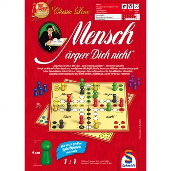 Classic Line: Ludo in Metalldose, Brettspiel