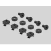 Kabelträger DeLOCK 66884 Schwarz 180 mm Breite 482 mm Tiefe 90 mm Höhe