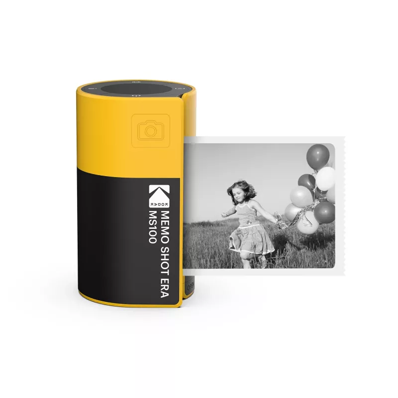 Kodak MemoShot Era MS100 Fotodrucker 68,58 x 45,72 mm Schwarz Gelb
