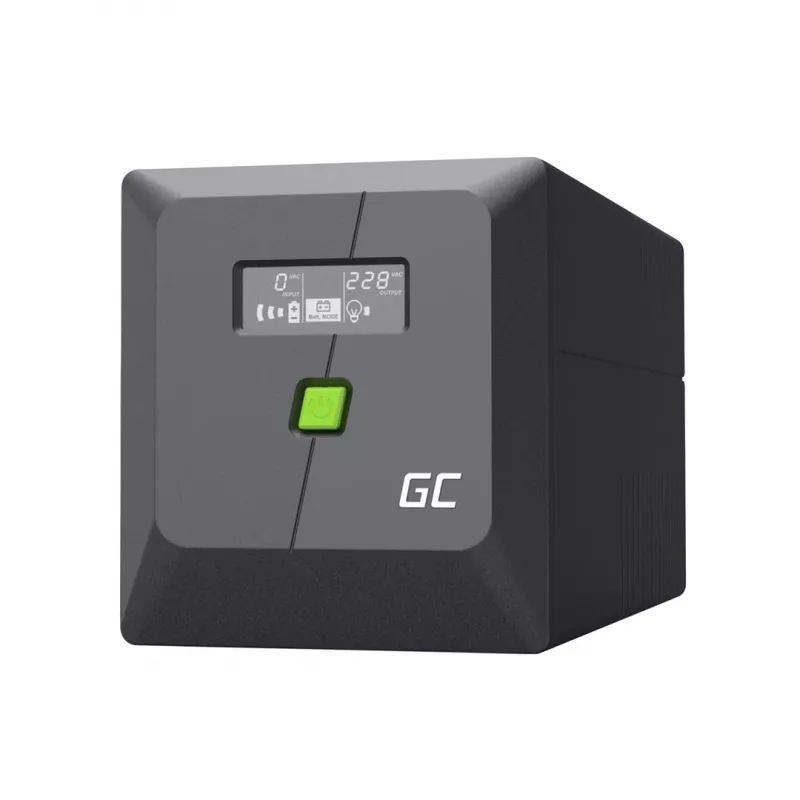 Green Cell USV (USV) Line-Interactive 1 kVA 600 W 4 AC-Ausgänge