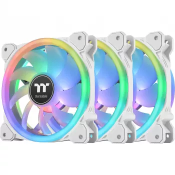 Thermaltake SWAFAN 12 ARGB 120mm Reverse Blade 3er-Pack - Weiß