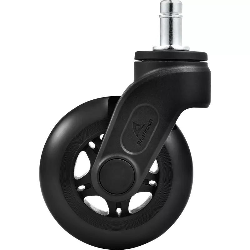 Rollen Sharkoon SW10 Schwarz PU-Kunststoff