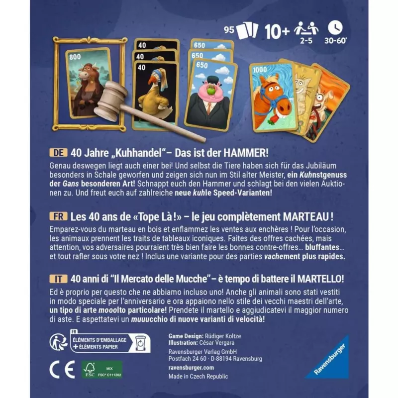 Kuhhandel 40 Jahre anniversary edition, Brettspiel