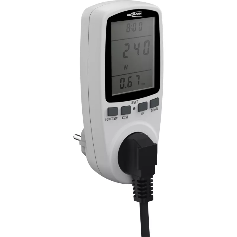 Energiekostenmessgerät ANSMANN APM2 120-0007 mit LCD-Anzeige