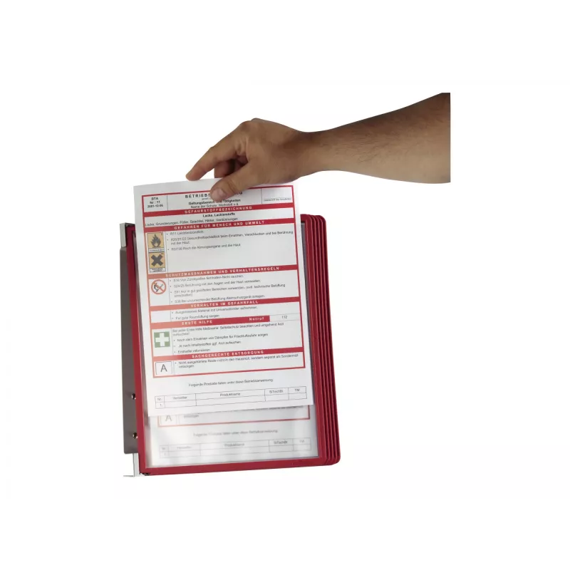Dokumenten-Display-Karussell Hochformat A4 Durable 5551-03