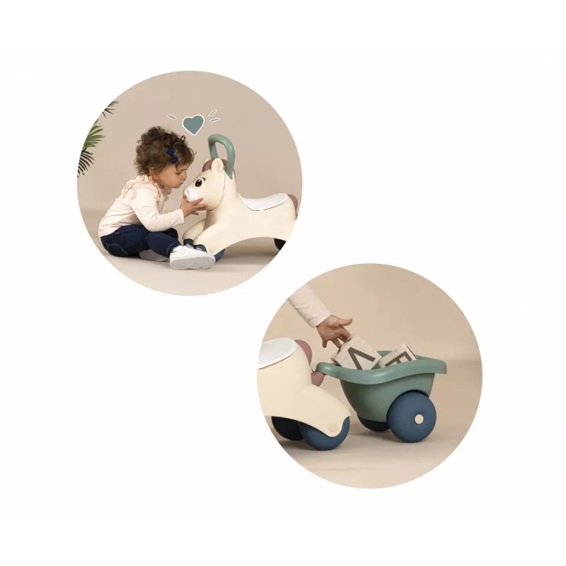 Little Smoby Baby Pony Schiebe- und Rutschfahrzeug