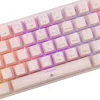 Mechanische Gaming-Tastatur White Shark Wakizashi GK-002421V2 Pink US-Blue-Layout