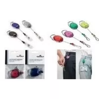 Badge reel Durable 8327-01 Schwarz