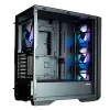 Zalman Z9 Iceberg MS Schwarz ATX Mid Tower PC-Gehäuse inklusive 4x 140 mm ARGB Lüfter - Midi/Mini Tower - ATX