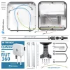 Richtantenne QuWireless QuMax A360M — Richtantenne für PoE/LAN, 0,694–2,7 GHz, 4–6 dBi Gewinn, vertikale Polarisation