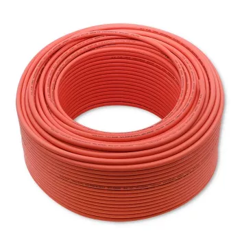 Solarkabel QOLTEC 53852 6 mm², 100-m-Rolle, rot