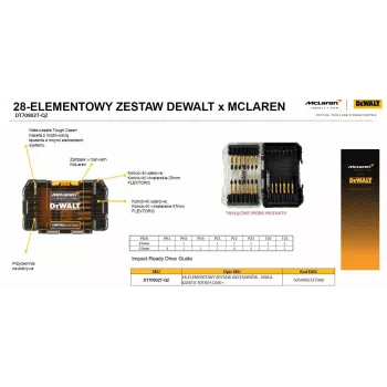 DEWALT FLEXTORQ BIT-SET 28-tlg. /MCALREN