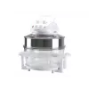 Elektrischer Dampfgarer Beper BF.640 2-stöckig, einstellbarer Timer, Tisch-Dampfgarer