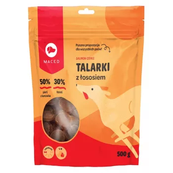 MACED Lachs-Chips - Hundesnack - 500g