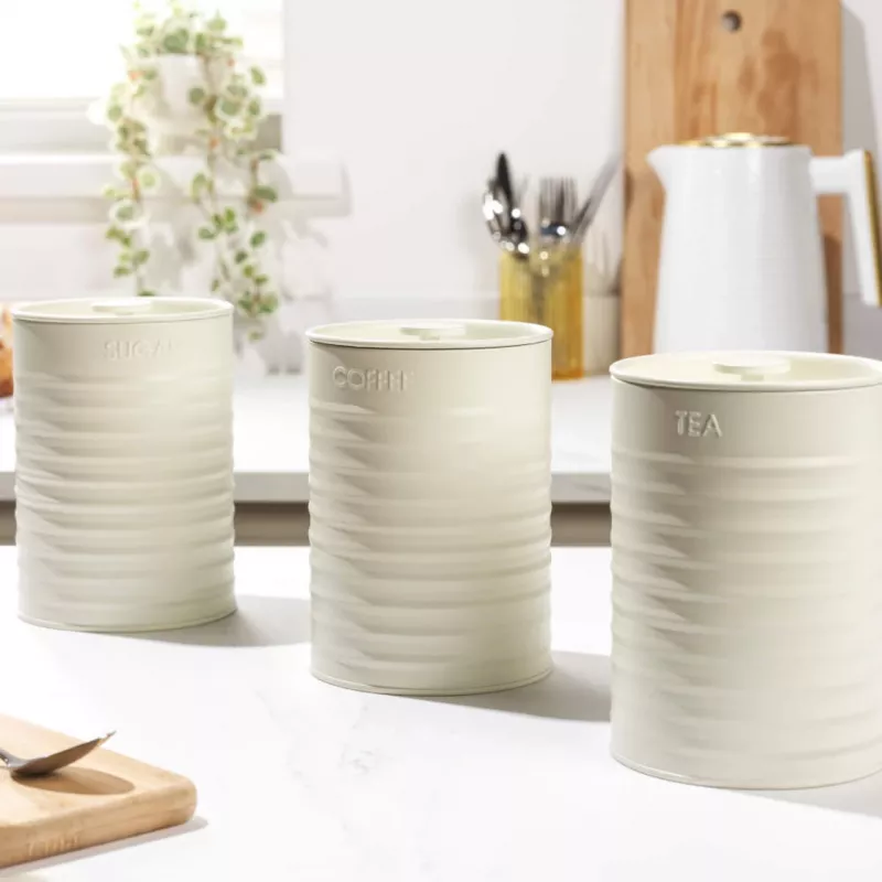 Vorratsdosenset Russell Hobbs RH03268CEU7 3-teilig, Aufbewahrungsgläser für die Arbeitsplatte