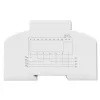 Qoltec Dreiphasen-Bidirektionaler Elektronischer Zähler | DIN-Schienen-Energieverbrauchszähler | 400V | 100A | LCD | 4P