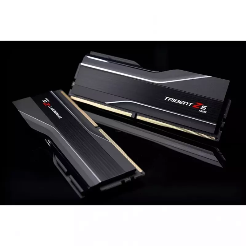 DIMM 64 GB DDR5-6000 (2x 32 GB) Dual-Kit, Arbeitsspeicher schwarz, F5-6000J3238G32GX2-TZ5N, Trident Z5 NEO, AMD EXPO