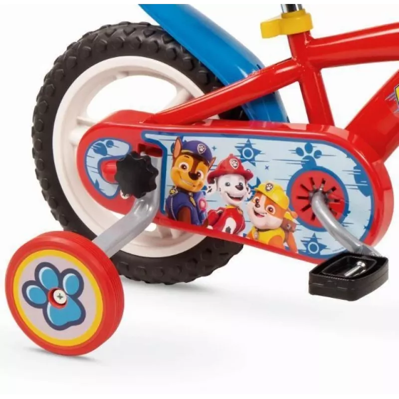Kinderfahrrad 12 Paw Patrol Rot 1178 Junge NEU TOIMSA