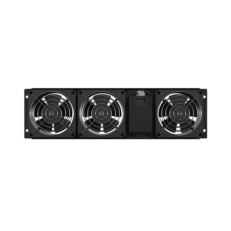 Lüftungspanel LANBERG AK-1506-B 19 Zoll mit 3 Lüftern 230V schwarz