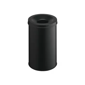 Abfalleimer Rund Stahl Schwarz Durable 330601