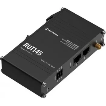 Router TELTONIKA RUT145 mit RS485-Schnittstelle, Mobilfunkkonnektivität und industriellen I/O
