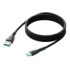 USB-auf-USB-C-Kabel Joyroom SA32-AC6 100 W 1 m Schwarz