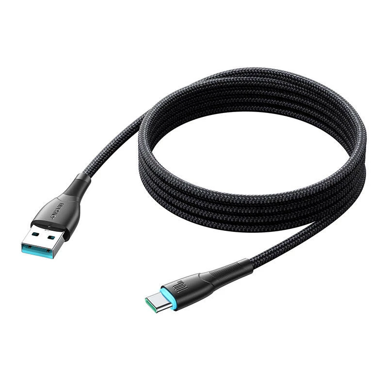 USB-auf-USB-C-Kabel Joyroom SA32-AC6 100 W 1 m Schwarz