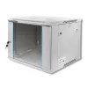 Rack-Schrank QOLTEC 19 Zoll 9U 600x500x600 Wand- oder Bodenmontage Servergehäuse