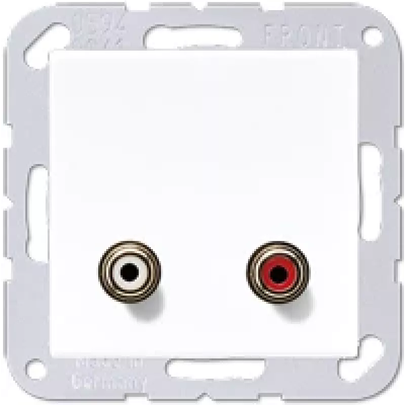 RCA-Steckdose JUNG MA A 1021 WW